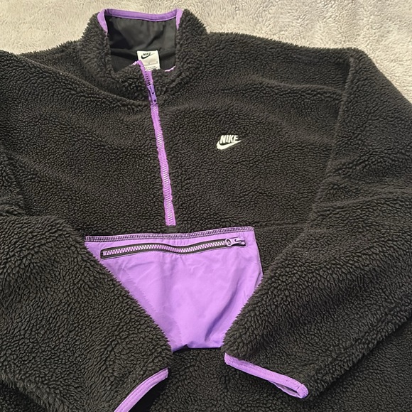 Nike Club Fleece Men’s 1/2 Sip Anorak Jacket Sweater - Picture 4 of 7